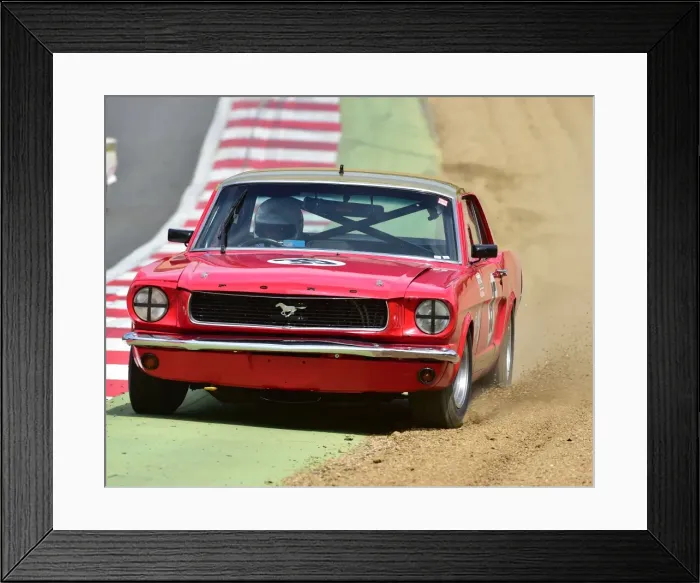Framed Print : CM19 4306 Mark Burton, Ford Mustang Framed Print : CM19 4306 Mark Burton, Ford Mustang