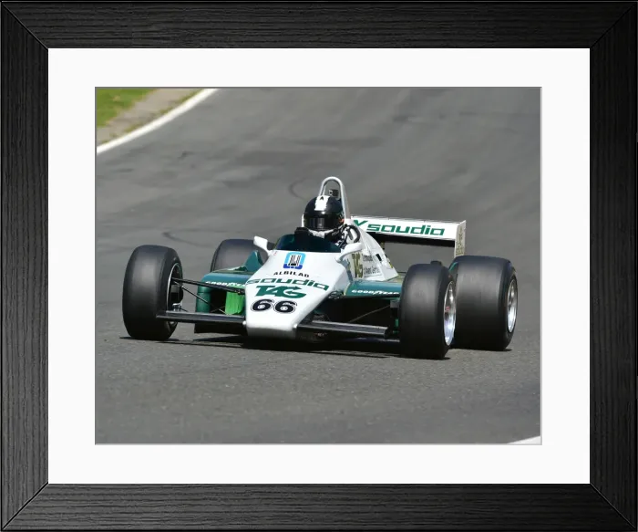 Framed Print : CM19 4377 Tommy Dreelan, Williams FW08 Framed Print : CM19 4377 Tommy Dreelan, Williams FW08