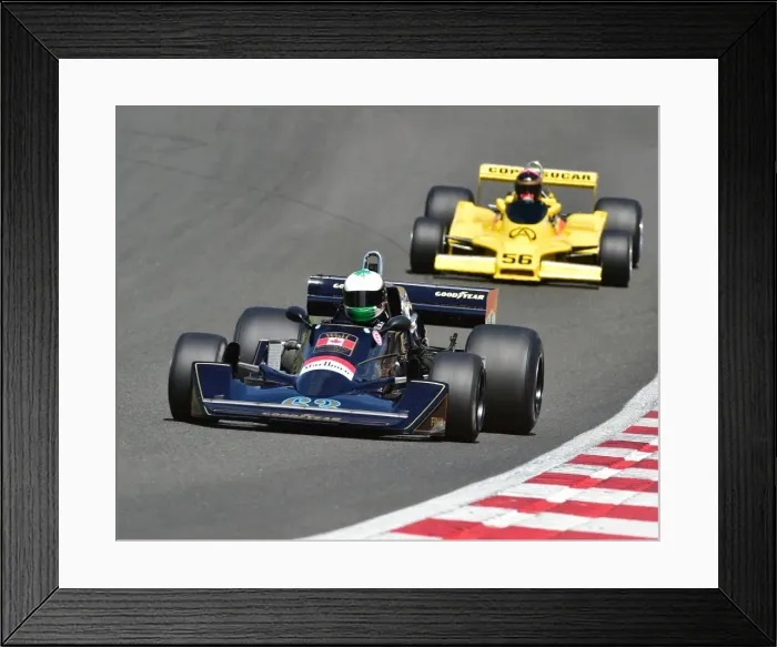 Framed Print : CM19 4365 Mike Cantillon, Williams FW05