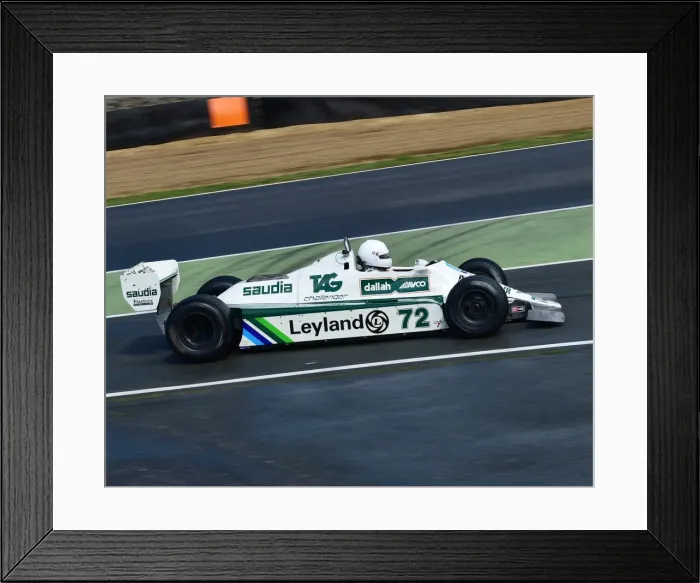 Framed Print : CM19 4019 Mark Hazell, Williams FW07B Framed Print : CM19 4019 Mark Hazell, Williams FW07B
