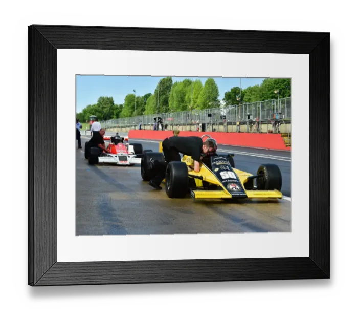 Framed Print : CM19 3919 Michael Lyons, Williams FW07B, Frank Lyons, McLaren M26 Framed Print : CM19 3919 Michael Lyons, Williams FW07B, Frank Lyons, McLaren M26