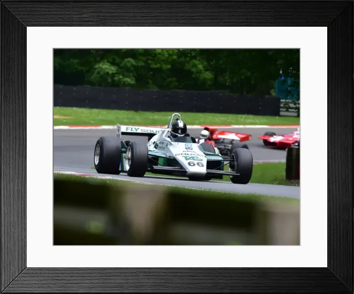 Framed Print : CM19 5484 Tommy Dreelan, Williams FW08 Framed Print : CM19 5484 Tommy Dreelan, Williams FW08