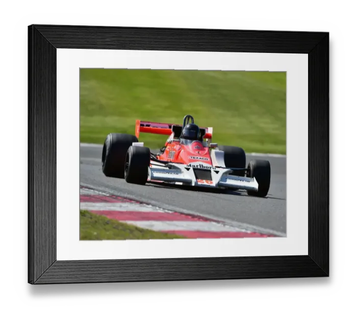 Framed Print : CM19 4795 Frank Lyons, McLaren M26 Framed Print : CM19 4795 Frank Lyons, McLaren M26