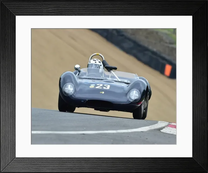 Framed Print : CM19 4175 Jurg Tobler, Lola Mk1 Framed Print : CM19 4175 Jurg Tobler, Lola Mk1