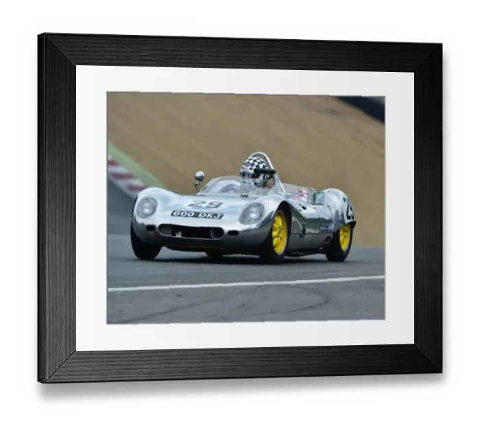 Framed Print : CM19 4172 Keith Ahlers, James Billy Bellinger, Lola Mk1 prototype Framed Print : CM19 4172 Keith Ahlers, James Billy Bellinger, Lola Mk1 prototype