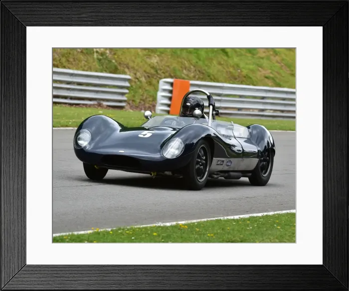 Framed Print : CM19 4155 Marc Valvekens, Lola Mk1 Framed Print : CM19 4155 Marc Valvekens, Lola Mk1