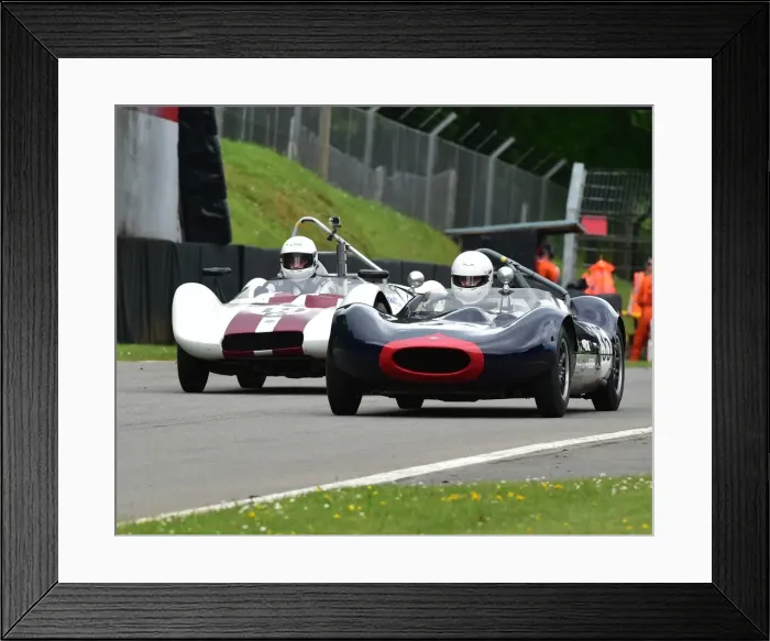 Framed Print : CM19 4151 Gregory De-Prins, Rejo Mk IV, Ralf Emmerling, Phil Hooper, Elva Mk V Framed Print : CM19 4151 Gregory De-Prins, Rejo Mk IV, Ralf Emmerling, Phil Hooper, Elva Mk V