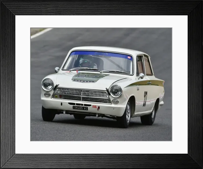Framed Print : CM19 4282 Mark Hazell, Martin Stretton, Ford Lotus Cortina Framed Print : CM19 4282 Mark Hazell, Martin Stretton, Ford Lotus Cortina