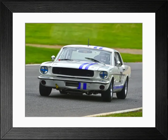 Framed Print : CM19 4244 Graeme Langford, Ford Mustang