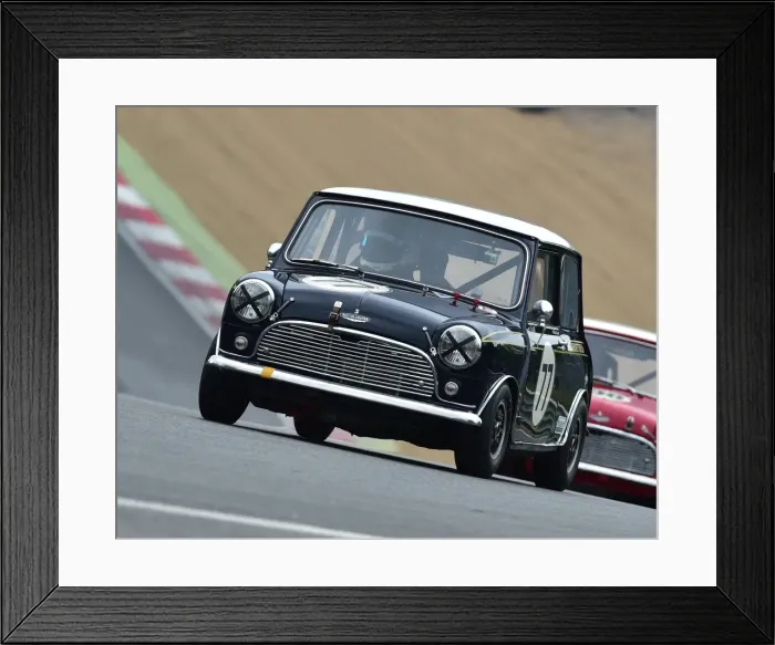 Framed Print : CM19 4219 Mark Burnett, Austin Mini Cooper S Framed Print : CM19 4219 Mark Burnett, Austin Mini Cooper S