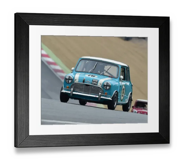 Framed Print : CM19 4218 Rick Carlino, Austin Mini Cooper S Framed Print : CM19 4218 Rick Carlino, Austin Mini Cooper S