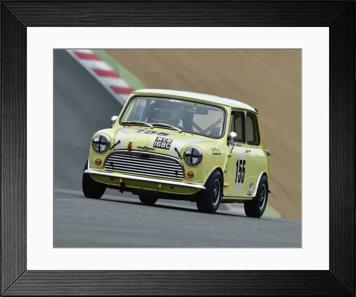 Framed Print : CM19 4205 Ray Low, Austin Mini Cooper S Framed Print : CM19 4205 Ray Low, Austin Mini Cooper S