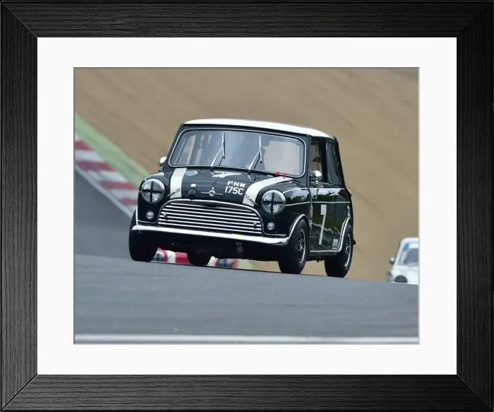 Framed Print : CM19 4193 Jonathan Lewis, Rene de Vries, Austin Mini Cooper S Framed Print : CM19 4193 Jonathan Lewis, Rene de Vries, Austin Mini Cooper S