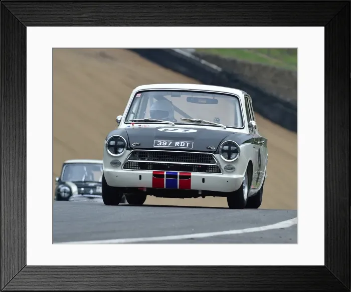 Framed Print : CM19 4192 Martin Strommen, Ford Lotus Cortina Framed Print : CM19 4192 Martin Strommen, Ford Lotus Cortina