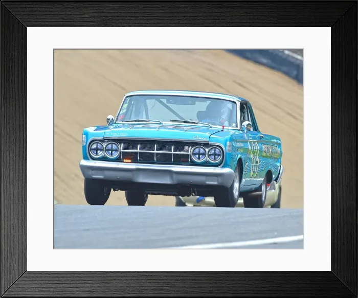 Framed Print : CM19 4182 Roger Wills, Mercury Comet Cyclone