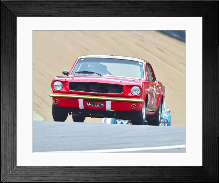 Framed Print : CM19 4181 Henry Mann, Steve Soper, Ford Mustang Framed Print : CM19 4181 Henry Mann, Steve Soper, Ford Mustang