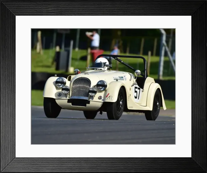 Framed Print : CM19 4933 Carl Richardson, Andrew Bentley, Morgan Plus 4 Framed Print : CM19 4933 Carl Richardson, Andrew Bentley, Morgan Plus 4