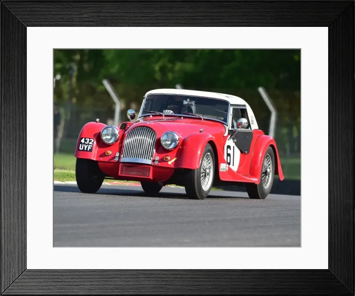 Framed Print : CM19 4965 Simon Orebi-Gann, Mike Bell, Morgan Plus 4 Super Sports Framed Print : CM19 4965 Simon Orebi-Gann, Mike Bell, Morgan Plus 4 Super Sports