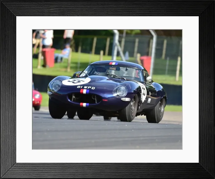 Framed Print : CM19 4935 Martin Melling, Jason Minshaw, Jaguar E-Type