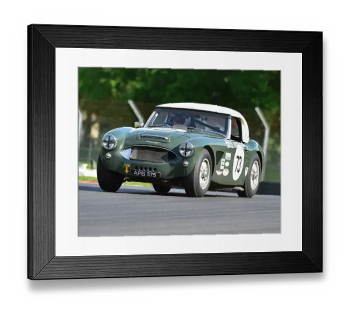 Framed Print : CM19 4984 Chris Clarkson, David Smithies, Austin Healey 3000 Framed Print : CM19 4984 Chris Clarkson, David Smithies, Austin Healey 3000