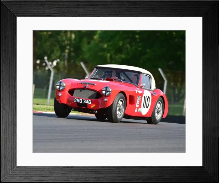 Framed Print : CM19 4991 Martyn Corfield, Jeremy Welch, Austin Healey 3000 Framed Print : CM19 4991 Martyn Corfield, Jeremy Welch, Austin Healey 3000