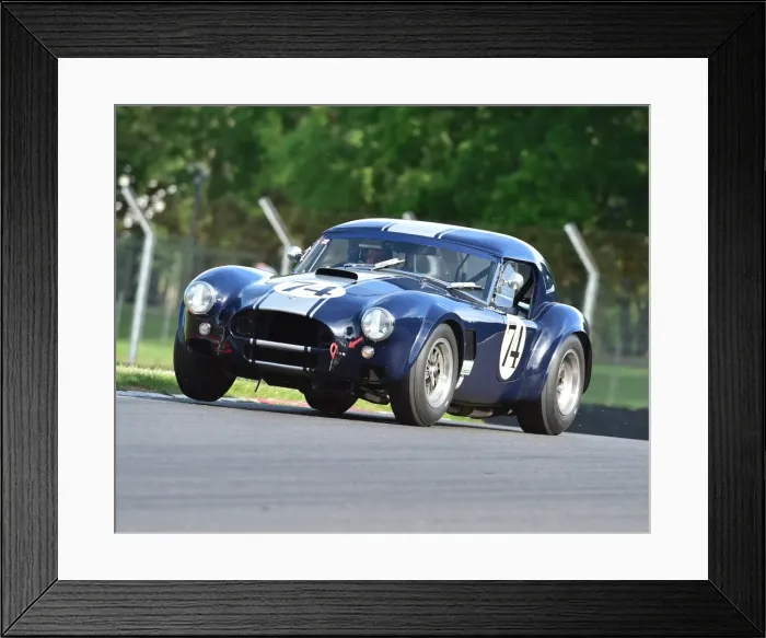 Framed Print : CM19 5000 Chris Chiles Snr, Chris Chiles Jnr, AC Cobra Framed Print : CM19 5000 Chris Chiles Snr, Chris Chiles Jnr, AC Cobra