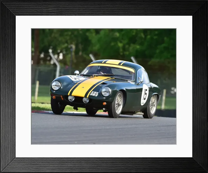 Framed Print : CM19 5007 Andrew Beaumont, Andy Middlehurst, Lotus Elite
