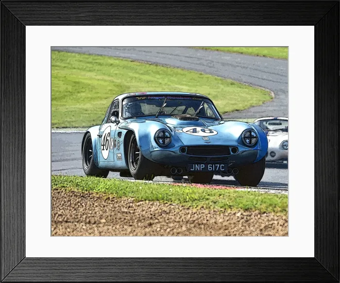 Framed Print : CM19 4893 Mike Whitaker, TVR Griffith Framed Print : CM19 4893 Mike Whitaker, TVR Griffith