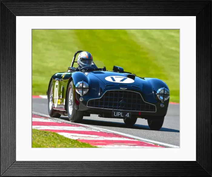 Framed Print : CM19 4498 Martin Melling, Rob Hall, Aston Martin DB3