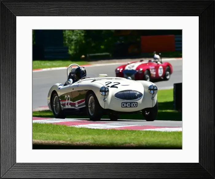 Framed Print : CM19 4467 Karsten Le Blanc, Austin Healey 100S Framed Print : CM19 4467 Karsten Le Blanc, Austin Healey 100S