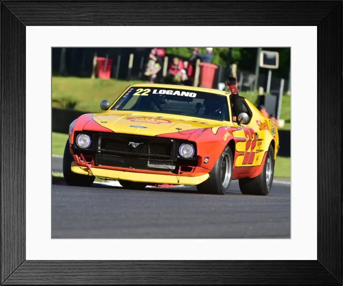 Framed Print : CM19 7626 Marcus Bicknell, Ford Mustang Mach 1
