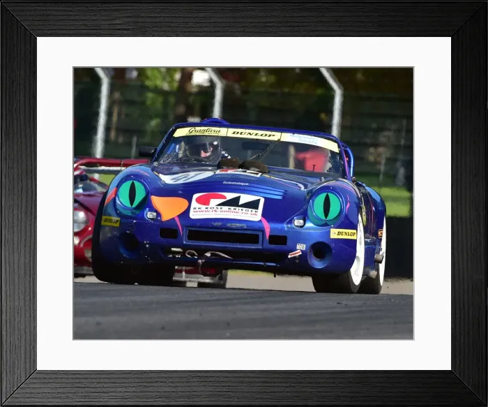 Framed Print : CM19 7671 Graham Walden, TVR Tuscan Challenge RV8 Framed Print : CM19 7671 Graham Walden, TVR Tuscan Challenge RV8