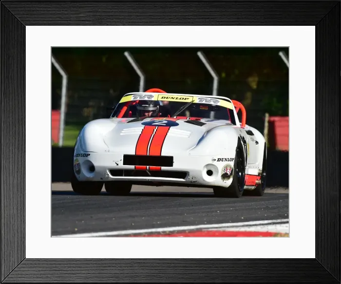 Framed Print : CM19 7695 Tim Davis, TVR Tuscan, winner Framed Print : CM19 7695 Tim Davis, TVR Tuscan, winner