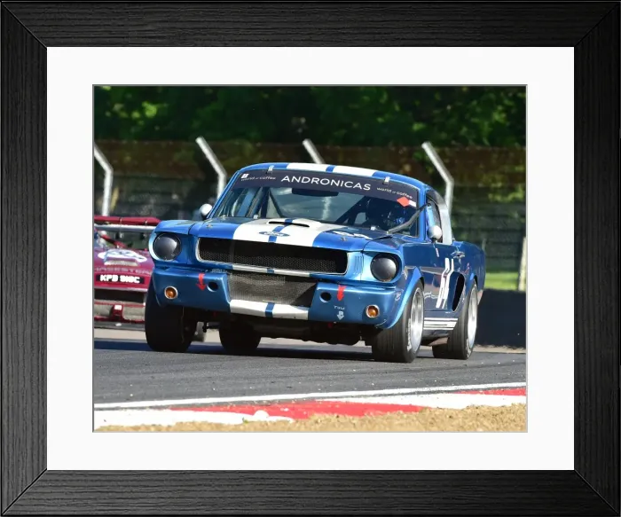 Framed Print : CM19 7759 Andrew Knight, Ford Mustang