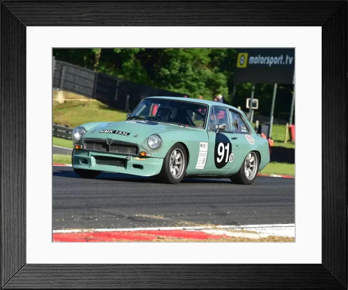 Framed Print : CM19 7768 Ian Prior, MG BGT V8 Framed Print : CM19 7768 Ian Prior, MG BGT V8