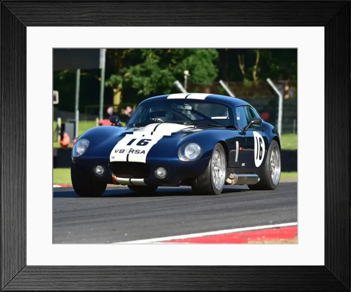 Framed Print : CM19 7778 James Whelan, Shelby Daytona Cobra