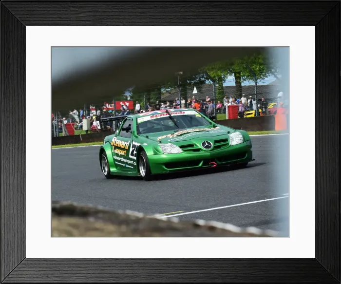 Framed Print : CM19 6705 John Steward, Mercedes SLK Framed Print : CM19 6705 John Steward, Mercedes SLK