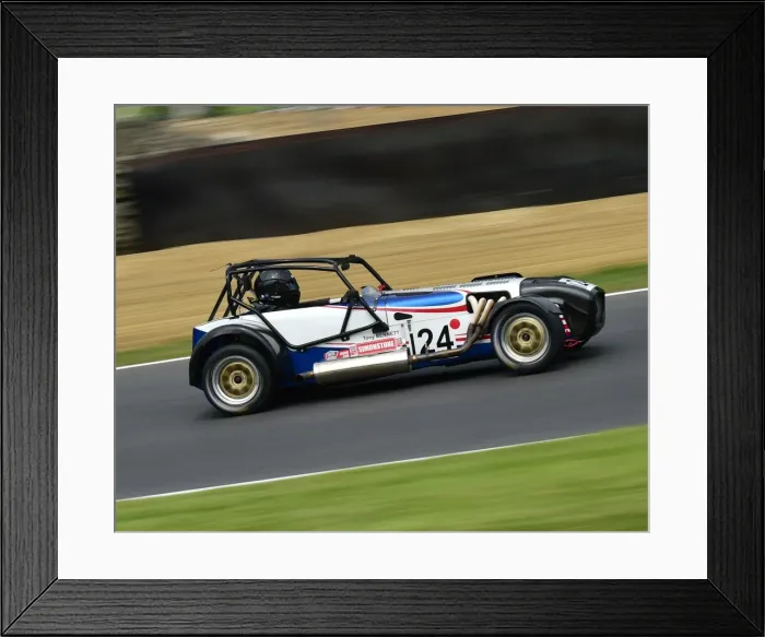 Framed Print : CM19 6633 Anthony Bennett, Caterham R300 Framed Print : CM19 6633 Anthony Bennett, Caterham R300