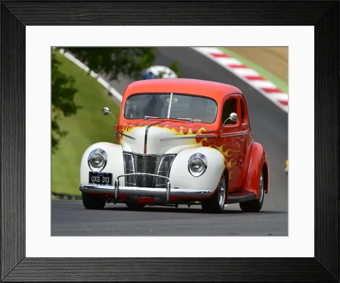 Framed Print : CM19 7177. National Street Rod Association, NSRA