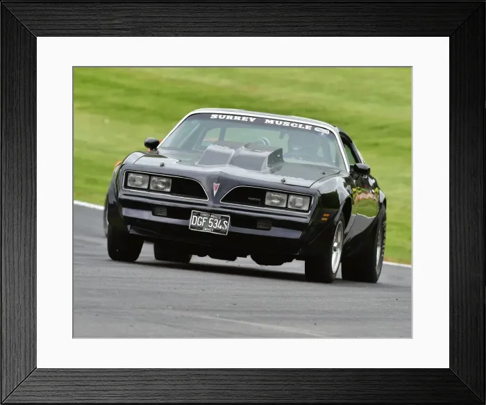 Framed Print : CM19 7341 Pontiac Trans AM