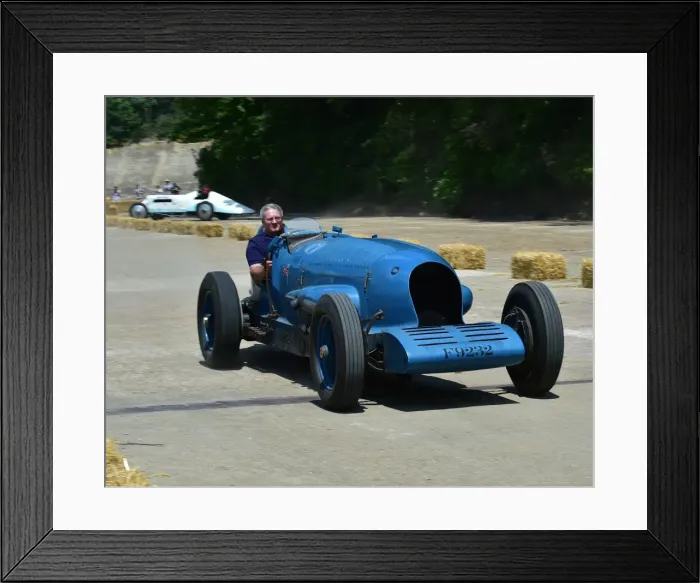 Framed Print : CM19 8133 Lorne Jacobs, Napier, Bluebird, recreation Framed Print : CM19 8133 Lorne Jacobs, Napier, Bluebird, recreation