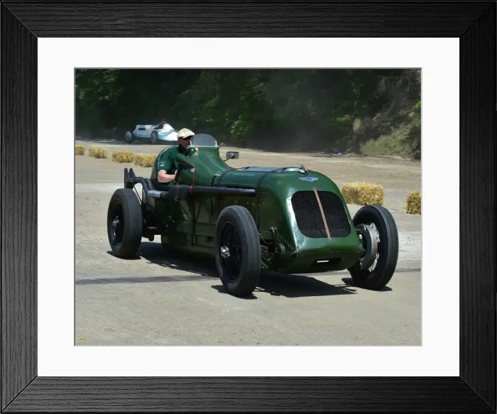 Framed Print : CM19 8144 Bentley 8 litre, Brooklands Outer Circuit racer Framed Print : CM19 8144 Bentley 8 litre, Brooklands Outer Circuit racer