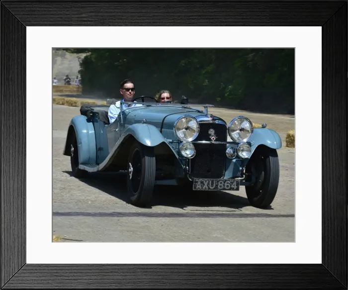 Framed Print : CM19 8109 Richard Wadman, Alvis Speed 20 Framed Print : CM19 8109 Richard Wadman, Alvis Speed 20