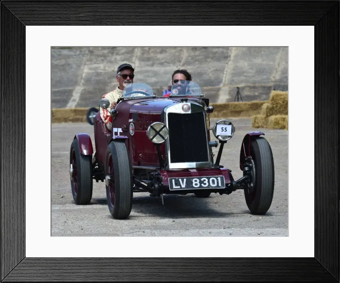 Framed Print : CM19 8043 Georg Prugger, Lea Francis Hyper Framed Print : CM19 8043 Georg Prugger, Lea Francis Hyper