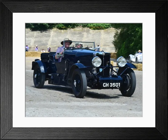 Framed Print : CM19 7964 Geoff Radford, MG 18-100, MKIII Tigress