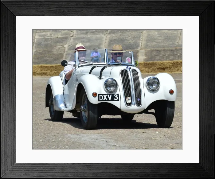 Framed Print : CM19 7956 Gary Pusey, Andrew Mitchell, Frazer Nash BMW 328 Framed Print : CM19 7956 Gary Pusey, Andrew Mitchell, Frazer Nash BMW 328