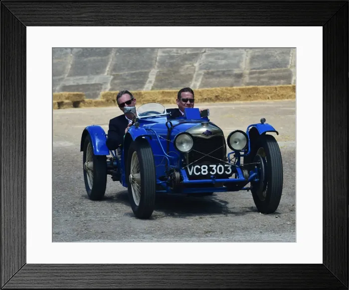 Framed Print : CM19 7974 Patrick Gardner, Brooklands Riley Framed Print : CM19 7974 Patrick Gardner, Brooklands Riley