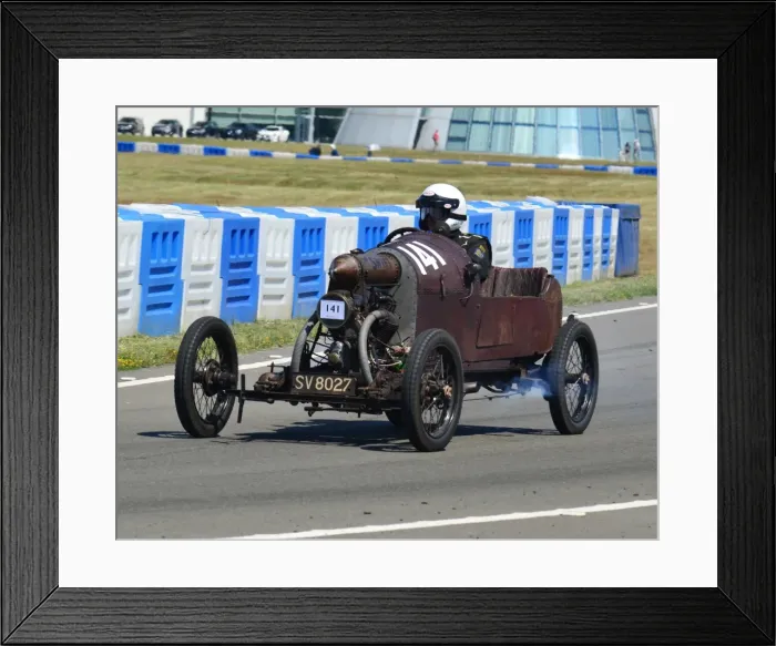 Framed Print : CJ6 8705 Bob Drewitt, Swift Anzani Special