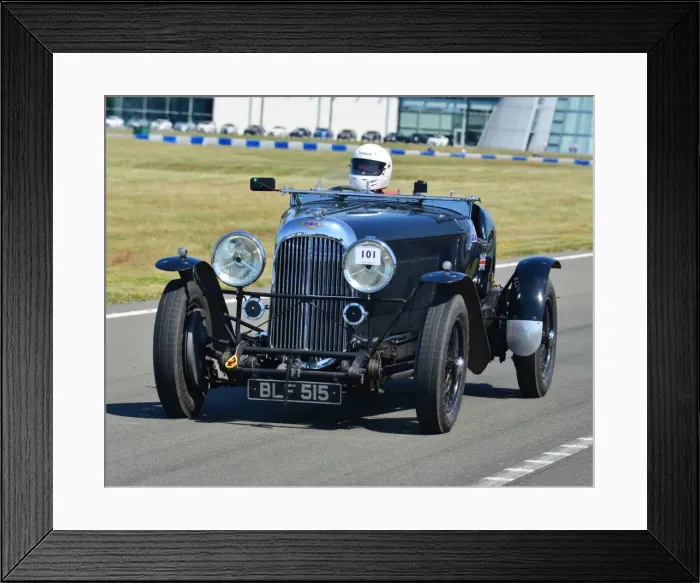 Framed Print : CJ6 8668 Andrew Cheyne, Lagonda 3-4 litre