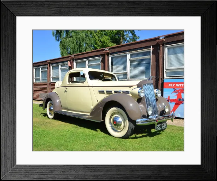 Framed Print : CJ6 8640 Packard One Twenty Framed Print : CJ6 8640 Packard One Twenty